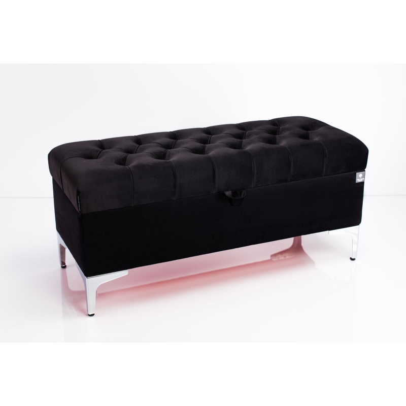 Tufted Storage Bench